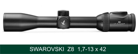 SWAROVSKI  Z8  1,7-13,3 x 42